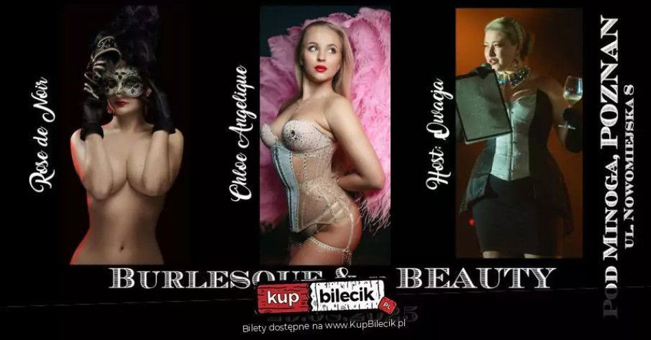 zdjęcie: Burleska by Rose de Noir w klubie Pod Minogą / kupbilecik24.pl / Burleska by Rose de Noir w klubie Pod Minogą