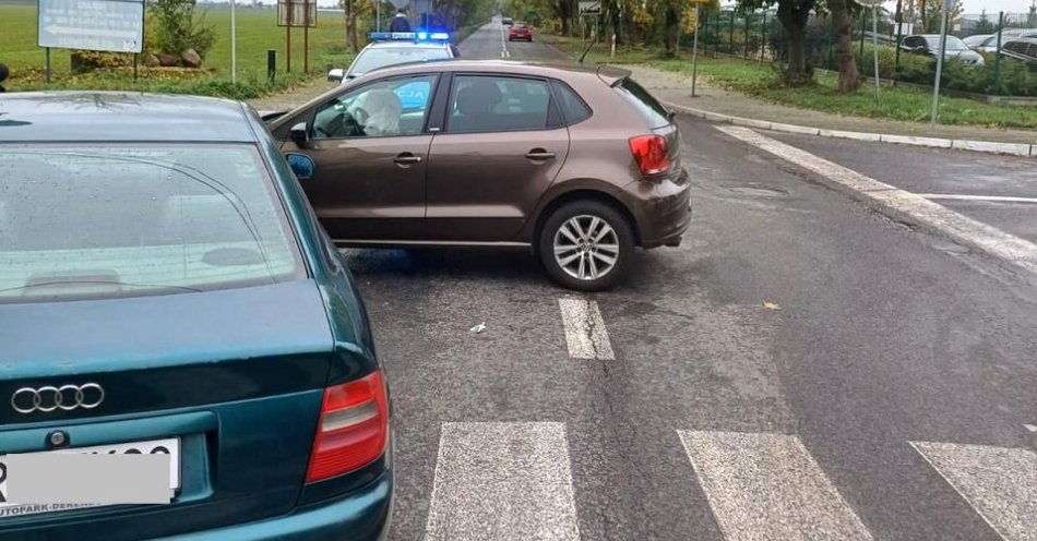 zdjęcie: Wymuszenie przyczyną kolizji w Osięcinach / fot. KPP w Radziejowie