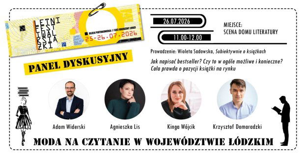 Moda na czytanie - WBP w Łodzi na Letnim Festiwalu Książki