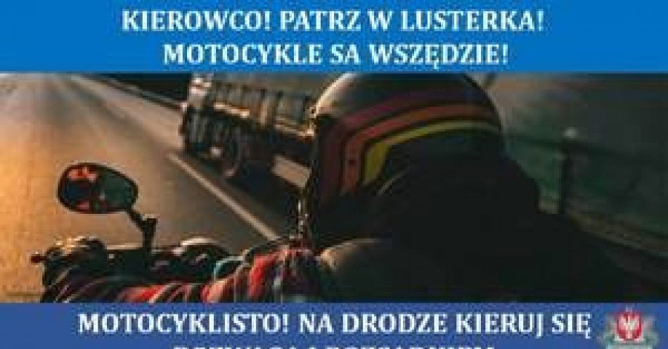 zdjęcie: (NIE)bezpieczny motocyklista / fot. KPP w Lipsku