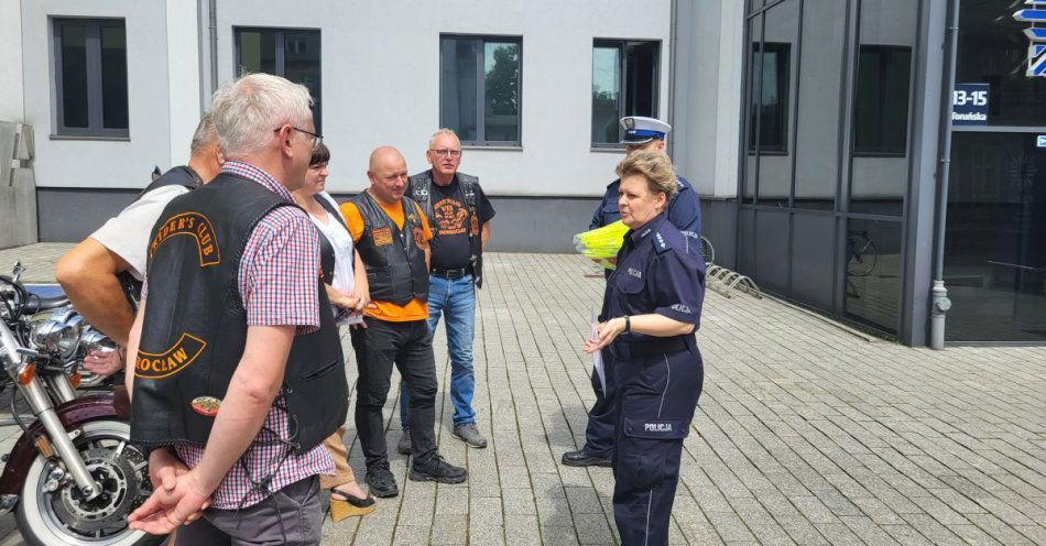 zdjęcie: Świadomy i Bezpieczny Motocyklista / fot. KPP Inowrocław