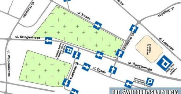 Zmiana organizacji ruchu 1 Listopada