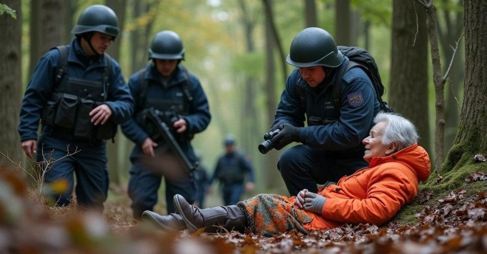 zdjęcie: Seniorka odnaleziona w lesie po niespełnej godzinie poszukiwań / TM/ przykładowa ilustracja