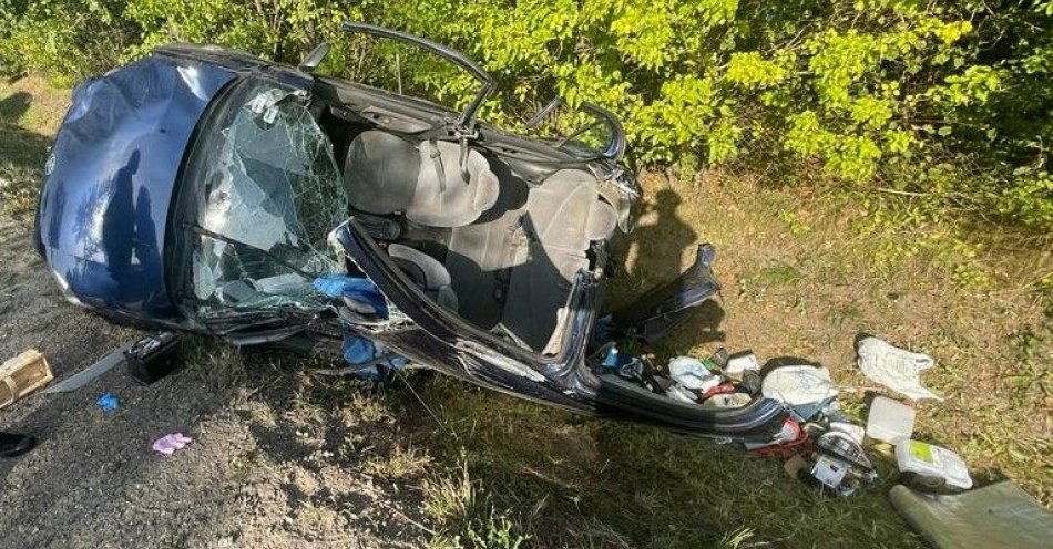 zdjęcie: Z 3 promilami dachował. Prawa jazdy nigdy nie miał / fot. KPP w Pułtusku