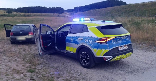 Pościg za nietrzeźwym kierowcą w gminie Stawiguda
