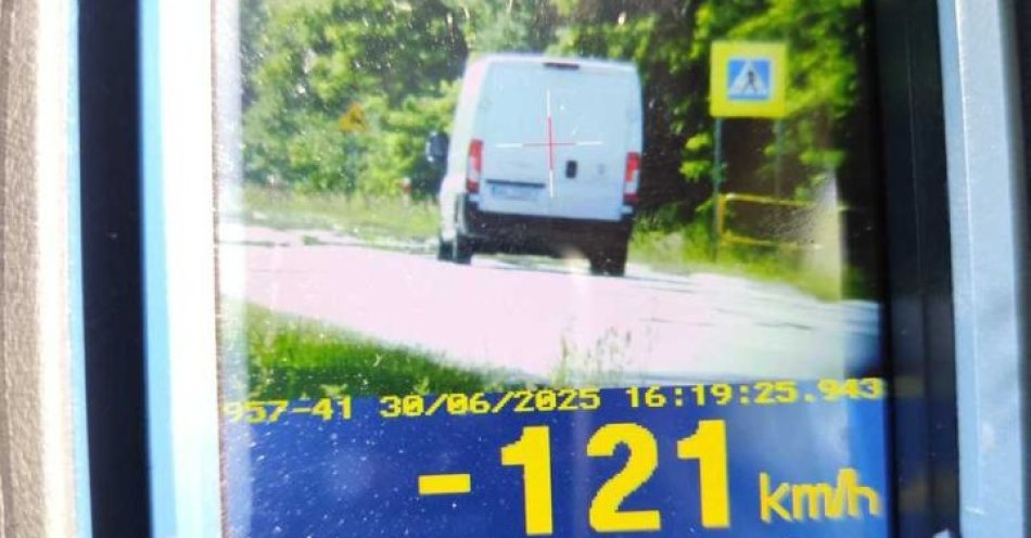 zdjęcie: Jechał jak pirat / fot. KPP Staszów