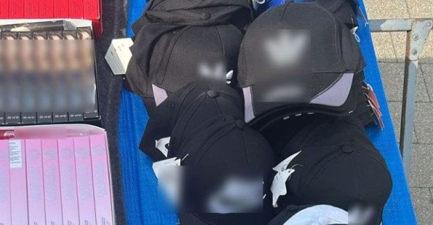 Policjanci zatrzymali dwie osoby handlujące podrobionymi rzeczami
