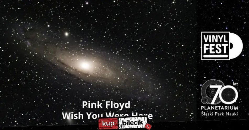 zdjęcie: Pink Floyd Wish You Were Here 50-lecie wydania płyty | VINYLFEST | PLANETARIUM ŚLĄSKIE / kupbilecik24.pl / Pink Floyd \
