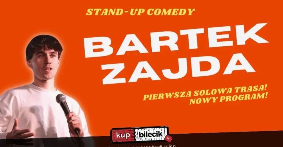 zdjęcie: Bartek Zajda rusza w Polskę solo! / kupbilecik24.pl / Bartek Zajda rusza w Polskę solo!