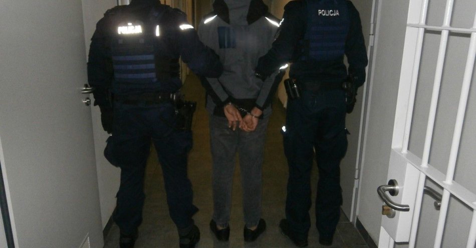 zdjęcie: 20-latek z Uzbekistanu zatrzymany w Jarocinie / fot. KPP Jarocin