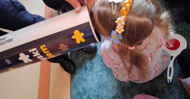 Przedszkolaki z Mysiadła uczą się bezpieczeństwa na drodze