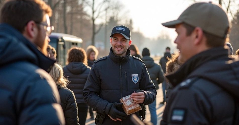 zdjęcie: Spacer z dzielnicowym w Purdzie. Ognisko i gitara / TM/ przykładowa ilustracja