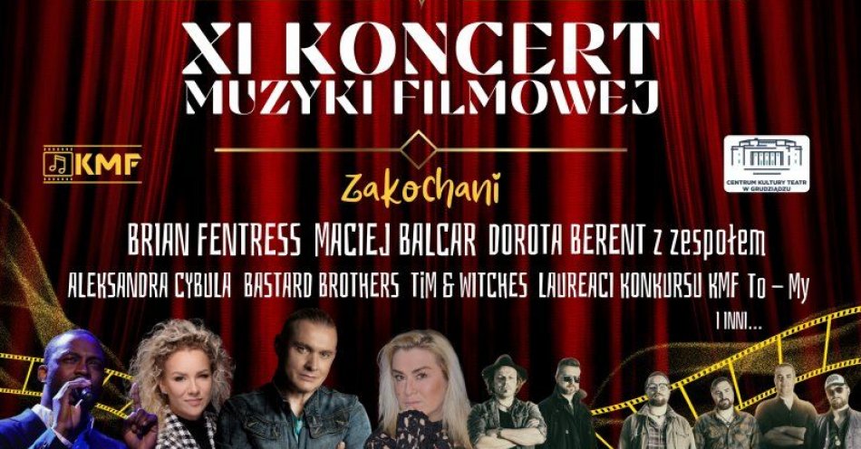 zdjęcie: Zaproszenie na Koncert Muzyki Filmowej / fot. UM Grudziądz