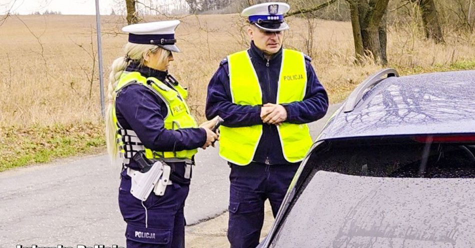 zdjęcie: Akcja Bezpieczny Powiat. Policja zwiększa kontrole drogowe / fot. KPP Krosno Odrzańskie