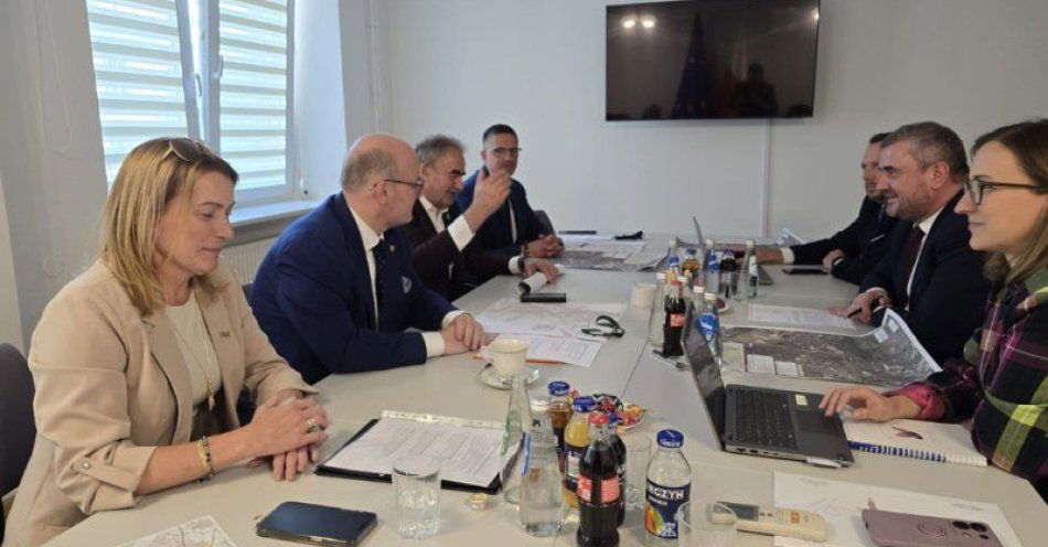 zdjęcie: Rozmowy w MI o rozbudowie Trasy Średnicowej / fot. UM Grudziądz