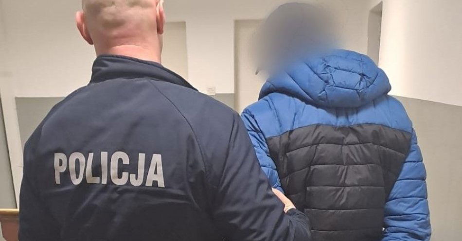 zdjęcie: Zatrzymany 42-latek kradł bo jak twierdził nie miał pieniędzy na bilet powrotny do domu / fot. KPP w Ząbkowicach Śląskich