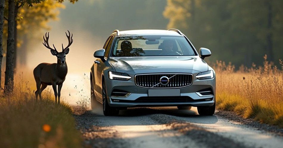 zdjęcie: Uderzył w drzewo by uniknąć zderzenia z sarną / TM/ przykładowa ilustracja