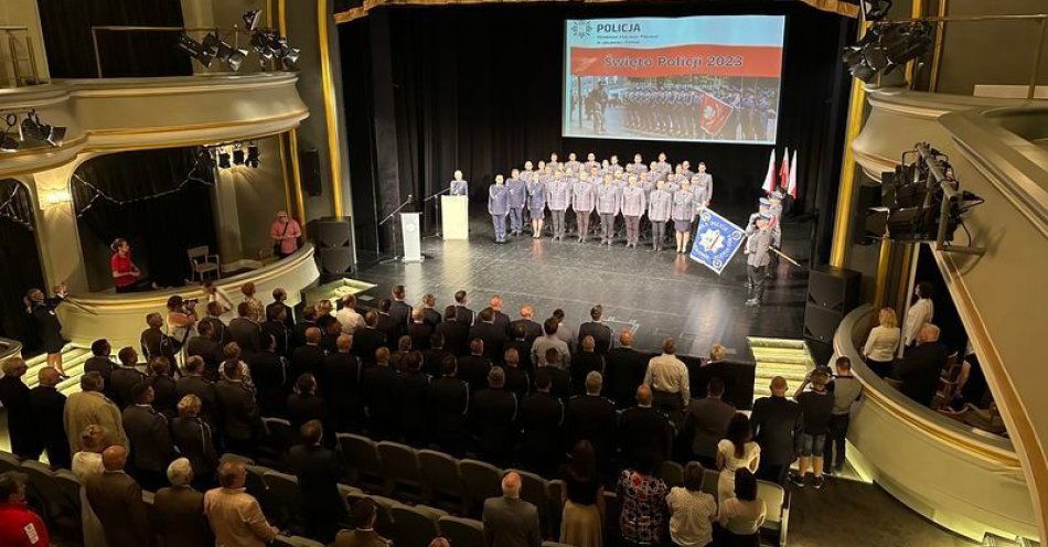 zdjęcie: Uroczyste obchody Święta Policji w garnizonie jeleniogórskim / fot. KMP w Jeleniej Górze