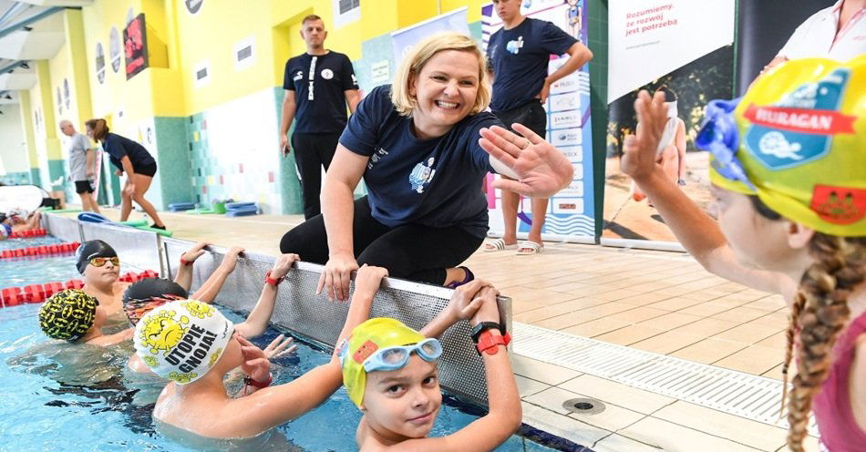 zdjęcie: Mistrzyni olimpijska zaprasza dzieci z Błonia pod Warszawą na wyjątkową niedzielę / fot. Paweł Skraba