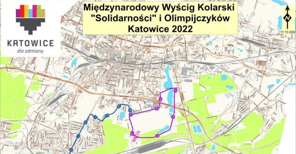 zdjęcie: Międzynarodowy Wyścig Solidarności i Olimpijczyków w Katowicach / fot. nadesłane