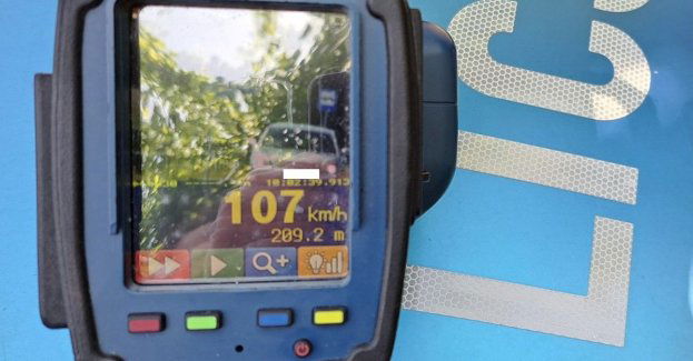 Pędziła 107 km/h w terenie zabudowanym