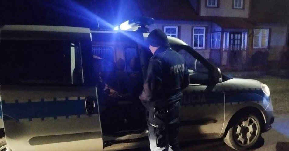 zdjęcie: Szczęśliwy finał poszukiwań 67-latka / fot. KMP Suwałki