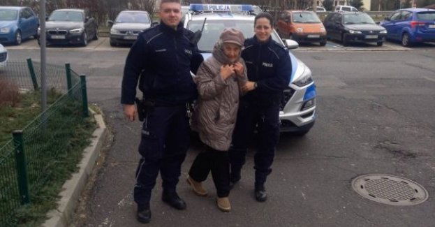 97-latka błyskawicznie odnaleziona przez lubińskich policjantów