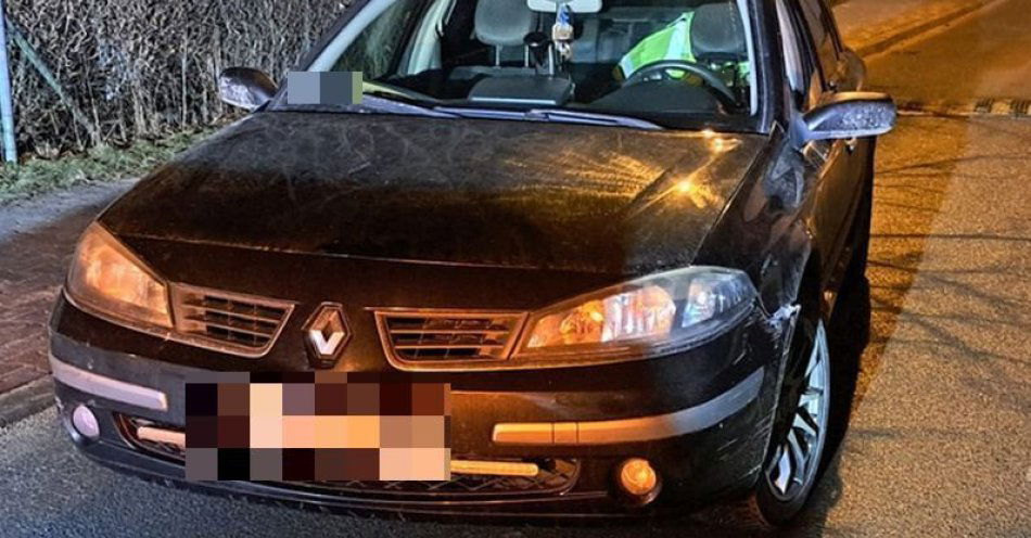 zdjęcie: Pijany kierowca z narkotykami zatrzymany przez mieszkańców / fot. KPP w Dzierżonowie