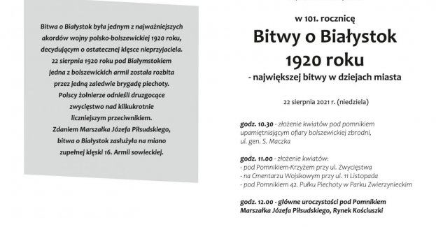 101. rocznica Bitwy o Białystok