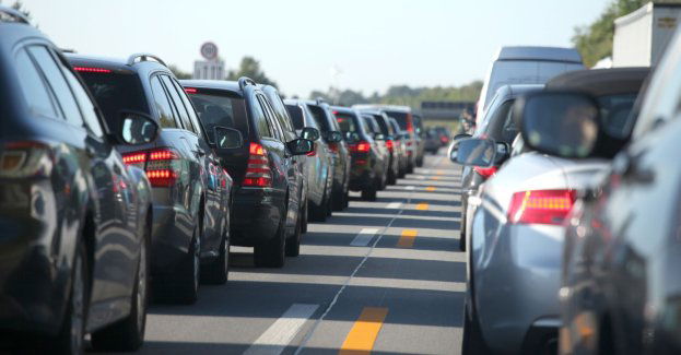 Siedmiokilometrowy zator drogowy na S5 koło Poznania