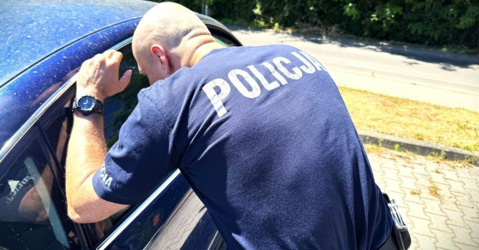 zdjęcie: Postępuj odpowiedzialnie w czasie trwających upałów! / fot. KPP Sulęcin