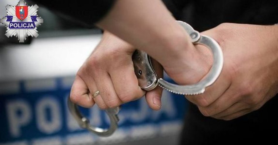 zdjęcie: Poszukiwany wpadł podczas kradzieży sklepowej / fot. KMP Zamość