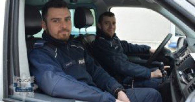 Liczyła się każda sekunda. Pierwsi na miejscu byli ostrowscy policjanci