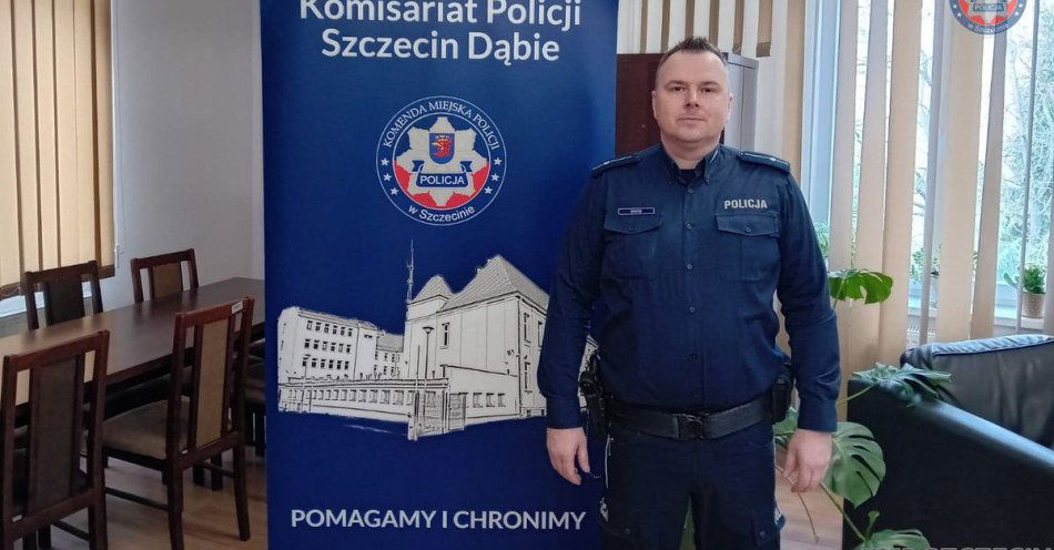 zdjęcie: Policjant po służbie zatrzymał poszukiwanego z narkotykami / fot. KMP w Szczecinie