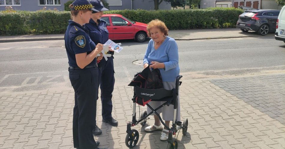 zdjęcie: Bezpieczeństwo seniorów / fot. KMP w Poznaniu