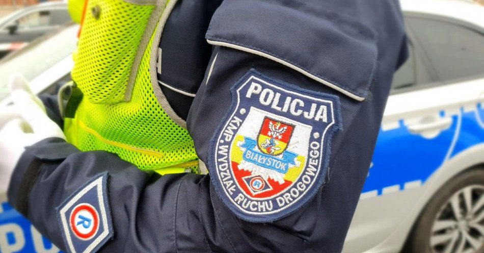 zdjęcie: Uwaga na wędrujące zwierzęta / fot. KMP Białystok