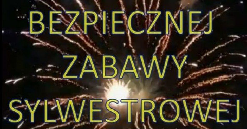 zdjęcie: Policjanci przestrzegają. Fajerwerki - Odpalaj z głową! / fot. KMP w Elblągu