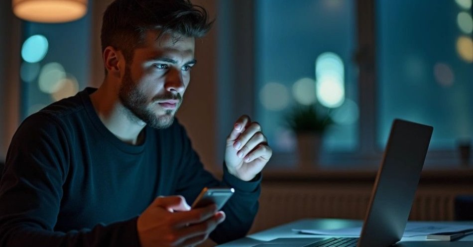 zdjęcie: Uwaga na oszustów żądających kodów BLIK / TM/ przykładowa ilustracja