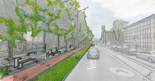 Teren przed MCK dla pieszych i rowerzystów