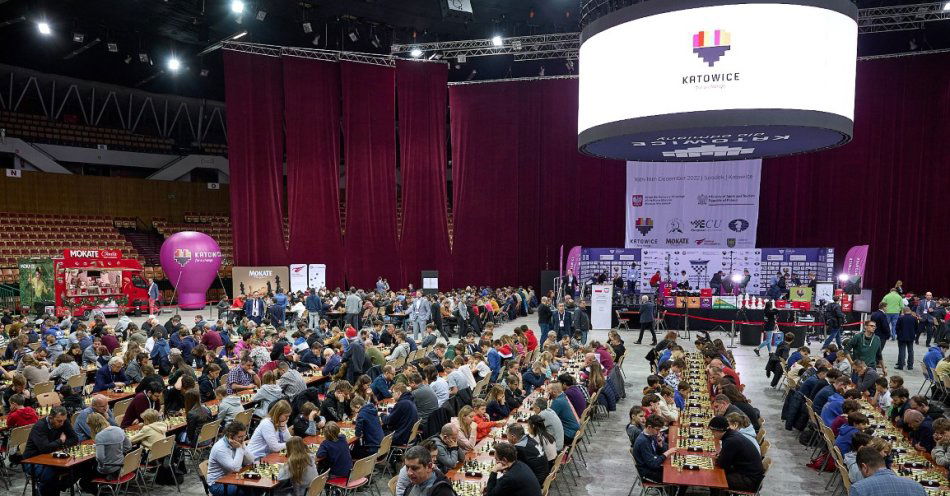 zdjęcie: W Katowicach ruszają Mistrzostwa Europy w szachach. Na listach startowych znakomici arcymistrzowie / fot. Rafał Oleksiewicz