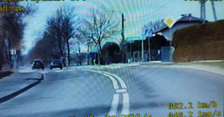 zdjęcie: Kierowca BMW stracił prawo jazdy po jeździe 161 km/h / fot. KPP Lubartów