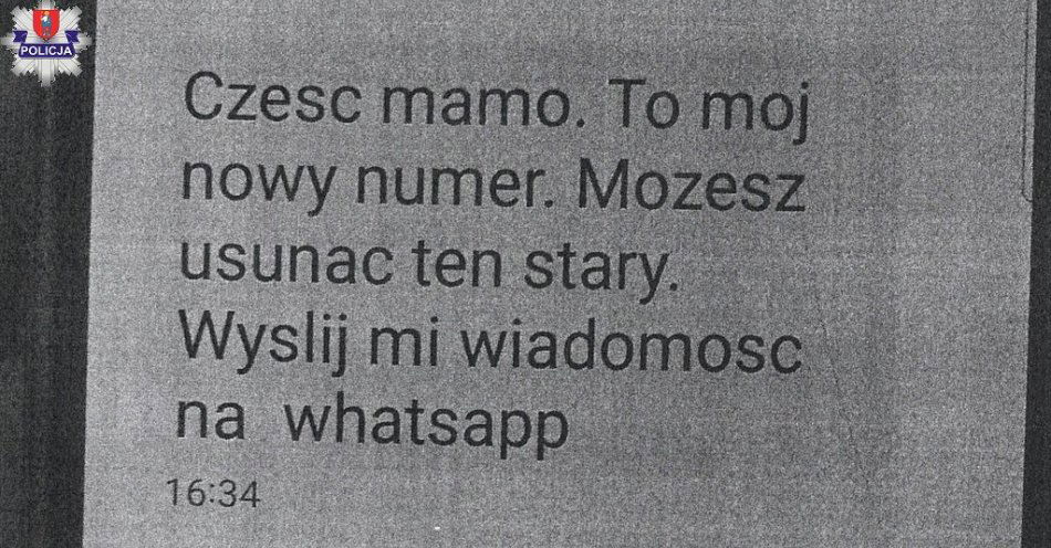 zdjęcie: Przekonana, że pieniądze pożycza synowi straciła ponad 2 000 zł / fot. KMP Zamość