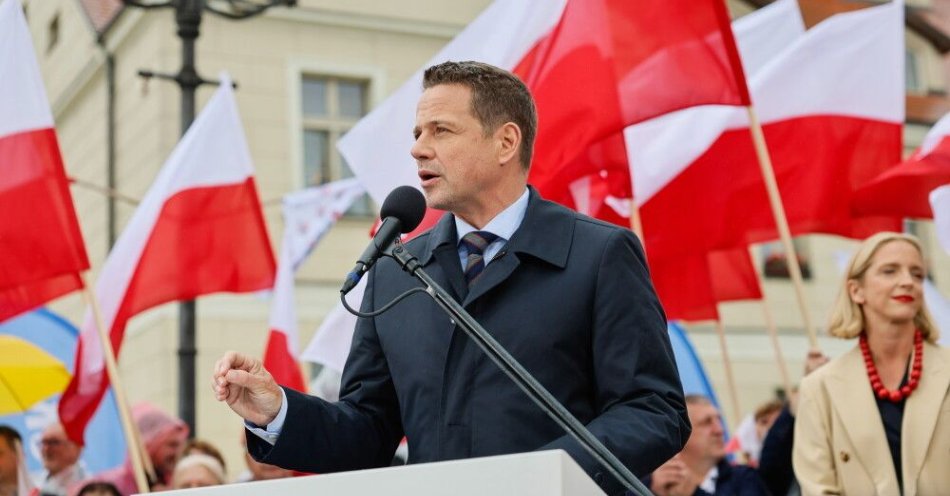 zdjęcie: Ostatnia prosta kampanii Trzaskowskiego, czyli debata bez kandydata i piwo z Mentzenem / fot. PAP