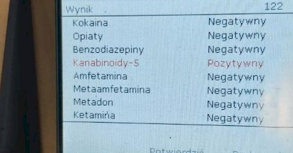 zdjęcie: Przed egzaminem na prawo jazdy zapalił skręta. Za kierowanie pojazdem pod wpływem narkotyków 29-latkowi grozi do 3 lat więzienia. / fot. KMP w Słupsku