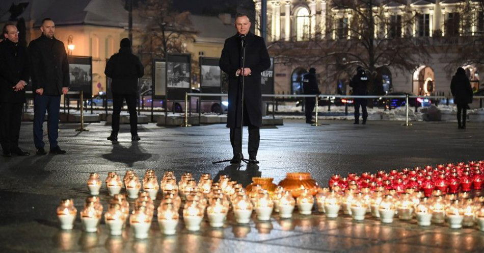 zdjęcie: Prezydent oddał hołd ofiarom stanu wojennego / fot. PAP