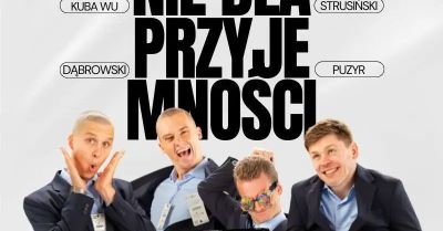 Bartek Strusiński, Kuba Wu, Filip Puzyr i Kuba Dąbrowski komentują .