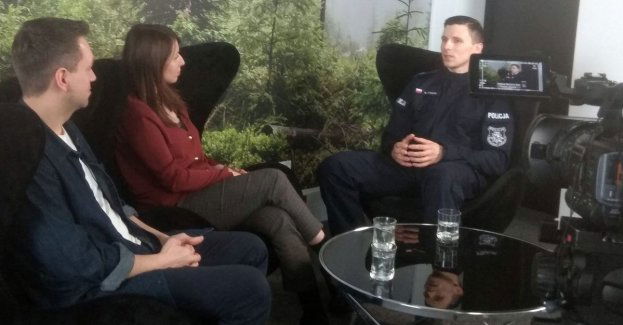 O tym jak połączyć pracę z pasją opowiadał sierż. szt. Wojciech Staszak