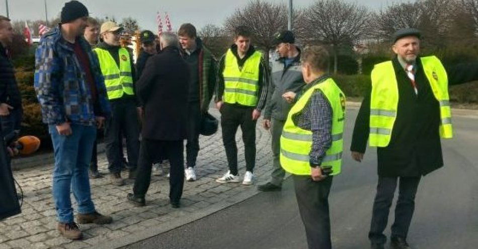 zdjęcie: Pilne! Zakończony protest rolników / fot. UM Grudziądz