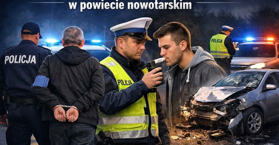 zdjęcie: Nietrzeźwi kierowcy zatrzymani na drogach powiatu nowotarskiego / fot. KMP w Nowym Targu