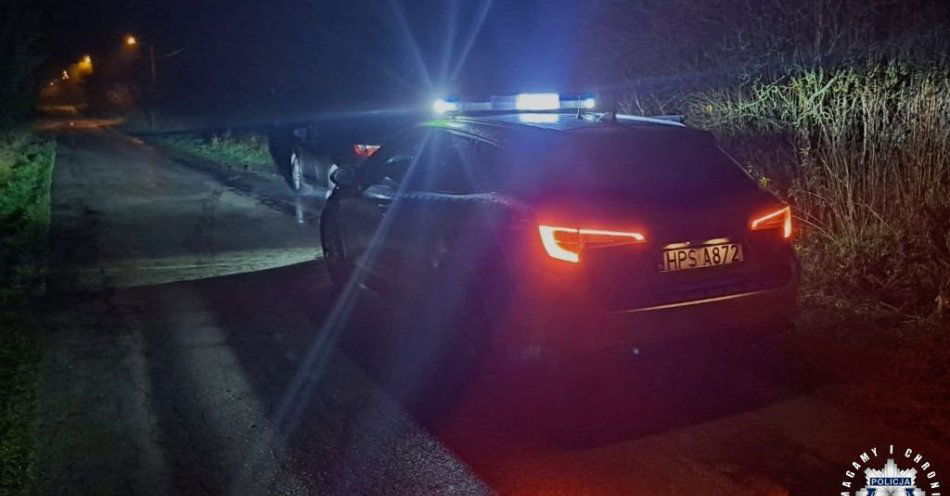 zdjęcie: Seniorka z Secemina odnaleziona po sprawnej akcji policji / fot. KPP Włoszczowa